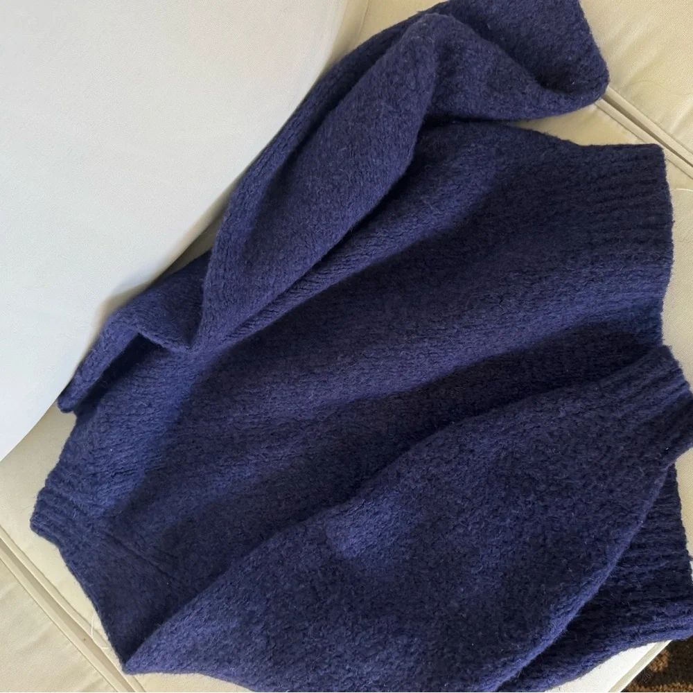 Paloma Wool Navy Artistic Face wool Sweater - Picture 3 of 3